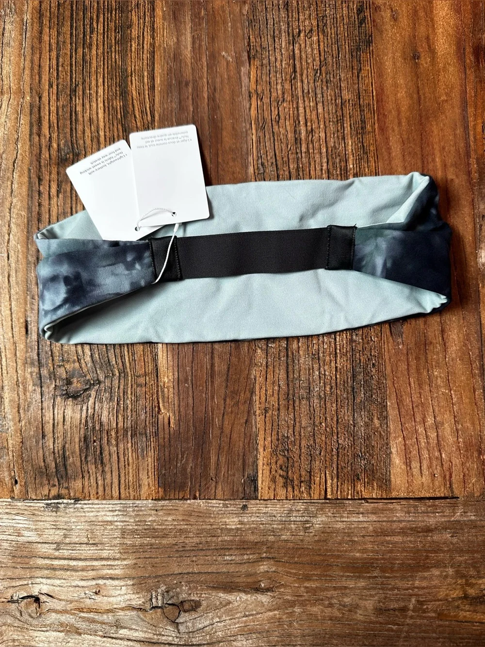 lululemon athletica Navy Tie-Dye Wide Headband